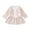 Pink, variant on Otqutp Toddler Cute Coat Baby Girls Outfit Fashion Small Fragrance Long Sleeves Plaid Dress Coat 2pcs Set Outfits for 6M-4 Years