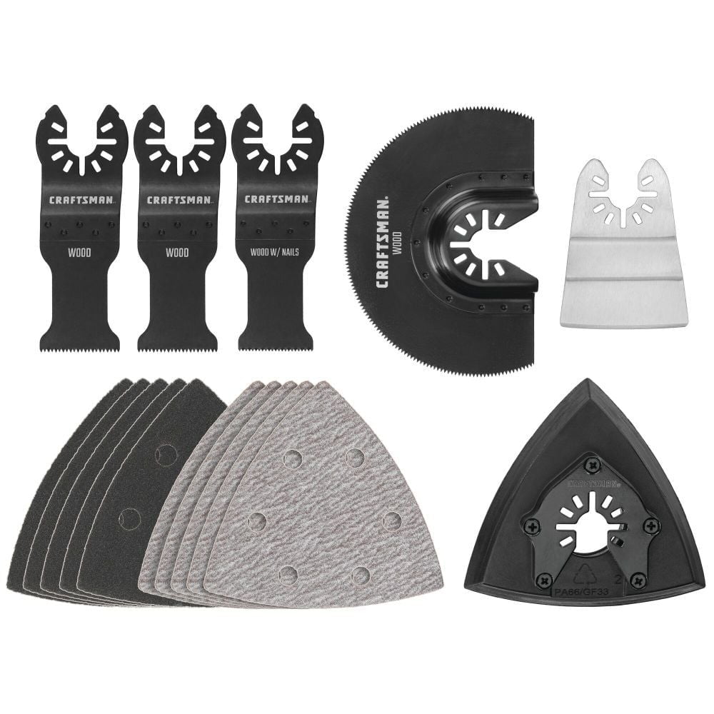 Craftsman Oscillating Blade Set 16 pc Walmart Business Supplies