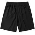 thumbnail image 5 of Hearthz Mens Quick Dry Shorts Relaxed Fit Breathable Mens Shorts Athletic Hiking Camping Running Shorts with Pocket, 5 of 7