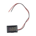 thumbnail image 4 of 0.36 Inch Led Digital 2-Line Dc Voltage Table Red Blue Green Dc4.5-30V Voltmeter Green, 4 of 10