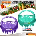 thumbnail image 4 of Scalp Massager, 2 Pack Scalp Brush Hair Shampoo Brush Head Scrubber  2020 Upgraded Version  100% Comfortable for All Hair Types of Curly Girls, Women, Wife, Girlfriend, Daughter, Men, Kids, Pets, 4 of 7