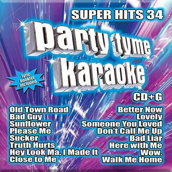 Party Tyme Karaoke: Super Hits 34 (Various Artists)