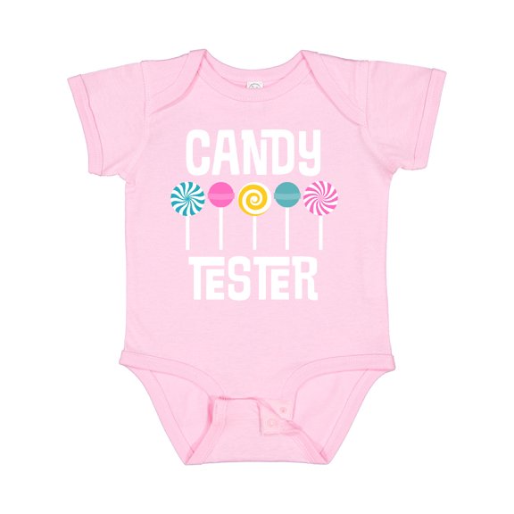 Inktastic Candy Tester Cute Sweets Boys or Girls Baby Bodysuit