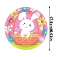 thumbnail image 4 of Goattoy Easter Decorations Disposable Plates Indoor for Home,Office,Bedroom,Easter Decor Festival Party Supplies, Saving Sales,Spring Gifts for Kids, Family, Friends, 4 of 6