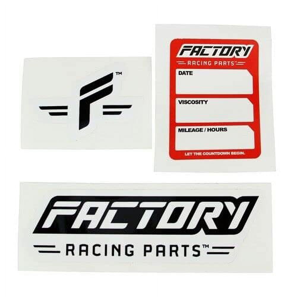 Factory Racing Parts Full Synthetic Oil Change Kit compatible with Yamaha YZF-R1 – Includes 4 Quarts of SAE 10W-40 Oil, 1 Filter, 1 Crush Washer, 1 Funnel, 1 Oil Change Reminder Sticker