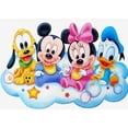 thumbnail image 1 of Lleno Diamantes Disney Pato Donald Serie Dibujos Animados Diamante Resina 40*30CM (A1346) 20 Colores, 1 of 9
