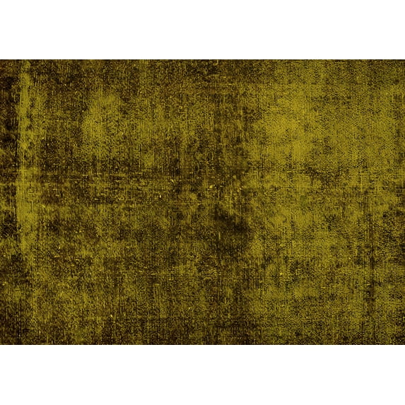 Ahgly Company Indoor Rectangle Persian Yellow Bohemian Area Rugs, 8' x 10'