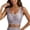 Purple, variant on Sports Bras Breathable Workout Bra for Gym Back Sports Bra for Front Closure Underwire Push Up Support And Side Smoothing