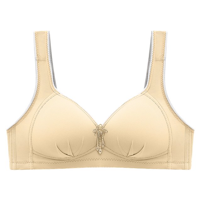 Birdeem Womans Printing Gathered Together Daily Bra Underwear No Rims