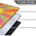 thumbnail image 6 of Picnic Blankets Waterproof Foldable Extra Large,80"x 60" Outdoor Beach Blanket Sandproof,3-Layer Lightweight Handy Mat Tote Camping Rugs for Outside Your Rv (Boho Colorful Rainbow Flowers), 6 of 6