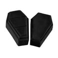 thumbnail image 4 of Caja de joyería,Joyero con forma de ataúd,decoración portátil,Estuche para guardar joyas,pendientes decorativos negros,Adorno de terciopelo con anillos para tapa para Caja para anillos negra, 4 of 8