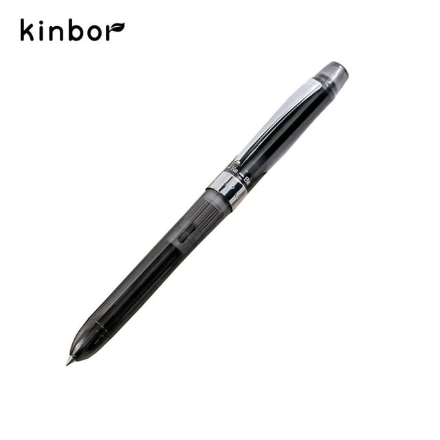 Rolling Pens Premium Bolígrafo Punta Fina (0.5mm) Tinta Negra Firma Recargable Kinbor pluma