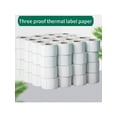 thumbnail image 4 of 1 Roll Thermal Printing Paper For Label Printing, Crisp & Clear Text; Using Grassind Base Material, Oil- & Scratch-Proof, Water-Resistant; 500~5000 Sh, 4 of 5