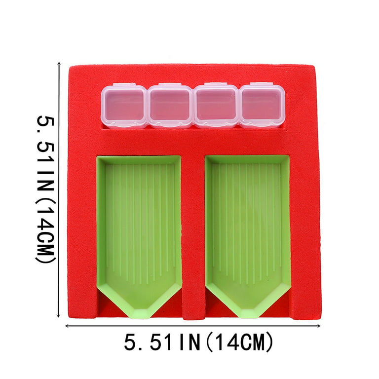 Kiplyki Wholesale Diamond Painting Accessories Tray Organizer Multi-Boat  Holder for Jar Container 
