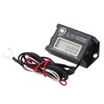 Waterproof Tiny Tach Digital Hour Meter Tachometer Adjustable Job Timer