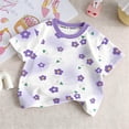 thumbnail image 5 of Asxite Toddler Girls Tshirt Floral Print Short Sleeve Crew Neck Casual Breathable Summer Tops 1-12Y, 5 of 6