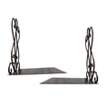thumbnail image 4 of MLINS Dark Brown Metal Bookends Stationery for Organization Creative Retro Design Ideal for Home or Library, 4 of 8