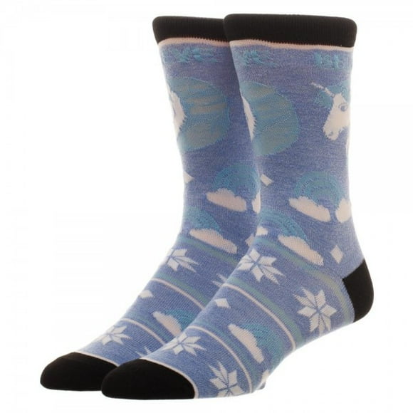 Chaussette d'Équipage - Free Authority - Fairisle Croit aux Licornes Nouveau cr6b1cgen