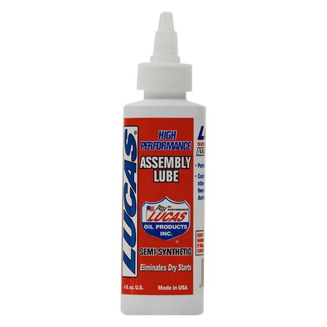 Lucas Oil LUC10152 4 oz High Performance SemiSynthetic Assembly Lube