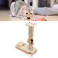 thumbnail image 4 of Poste rascador ANGGREK para gatos Alto Interactivo Con Pista de bolas de 2 capas, 4 of 7