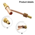 thumbnail image 7 of Yanacchi 5x Gas Power Cable Adapter for TIG Fitting Male Cable And Gas Separate Cable Connector For WP9 WP17   Welding Torch Fitting, 7 of 7