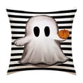 thumbnail image 2 of TopLLC Housses de Coussin Halloween Imprimé Lin Coussin Maison Canapé Housse de Coussin Motif Housse de Coussin Décoration Maison pour Canapé Lit, 2 of 3