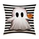 thumbnail image 2 of Puntoco Halloween Linen Print Throw Pillow Home Sofa Throw Pillow Cover Pattern Throw Pillow Cover, 2 of 3
