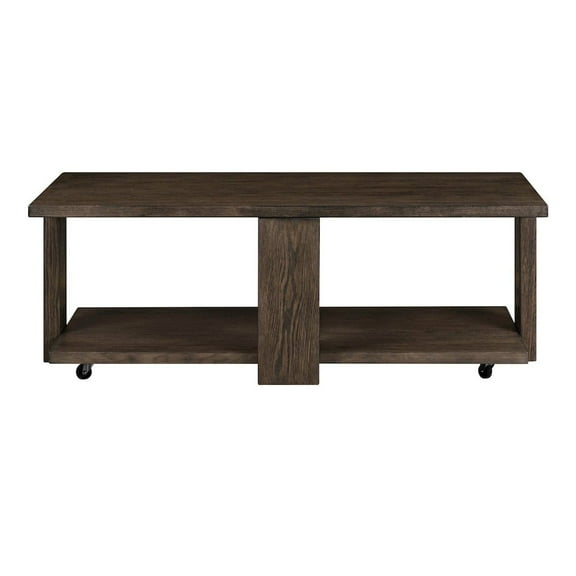 Liberty Furniture 3 Piece Set for Living Room - Cocktail Table, 2 End Tables - Espresso Brown Oak