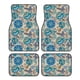 thumbnail image 1 of Balery Vintage Floral Butterflies Juego de 4 Alfombrillas para Auto, Revestimientos de Caucho Resistente, Diseño Antideslizante, 1 of 7