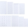 thumbnail image 1 of Parachoques antideslizantes con respaldo autoadhesivo transparente, protección silenciosa para esquinas de muebles, almohadillas de silicona para gabinetes cuadrados, protección contra impactos,, 1 of 5