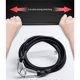 thumbnail image 2 of Riwesomey Cuerda negra resistente con ganchos - Cuerdas elásticas y fijaciones de varias longitudes fuertes y duraderas Accesorios para motos negro 4 metros, 2 of 6