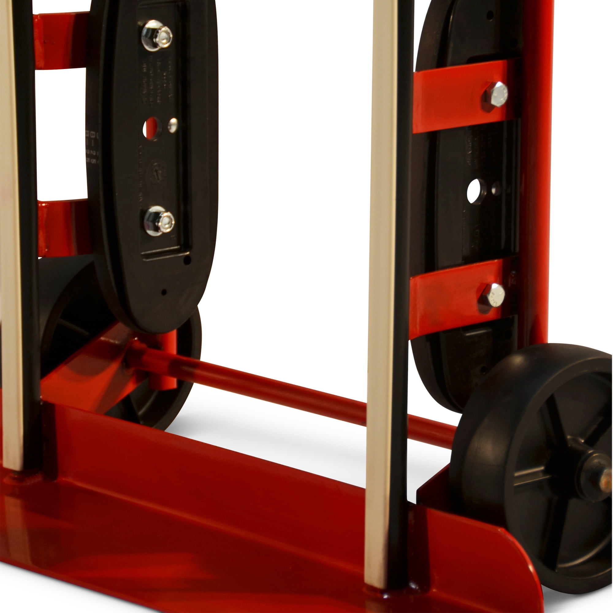 Milwaukee DC40710, Red 800 lbs Steel 12.5 in x 24 in x 60 in Appliance Hand Truck