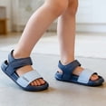 thumbnail image 6 of JAJAHO Girls Sandals Open Toe Summer Outdoor Child Sport Sandals Athletic Lightweight Hook And Loop Walking Shoes For Little/Big Kids Versatile Shoes, 6 of 9