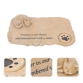 thumbnail image 3 of MasteelfCA Plaque Commémorative pour Animaux de Compagnie, Pierre Commémorative pour Chat d'Extérieur, Décoration de Pierre Commémorative pour Chaton Adorable, 3 of 7