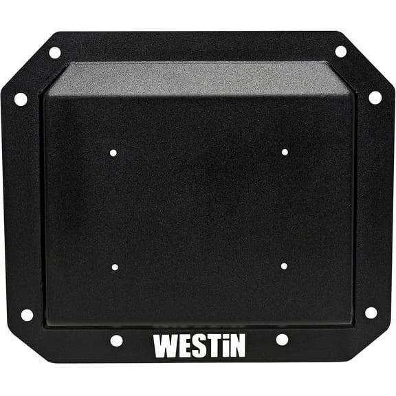 Westin 21-25 Ford Bronco (Excl. Sport) Spare Tire Delete Plate - Tex. Blk