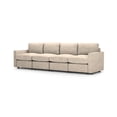 thumbnail image 1 of Sofá Seccional Modular Adapti 4 Plazas Moderno | Beige Ostra, 1 of 9