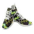thumbnail image 1 of Colorful Gradient Color Autism Awareness Sign Language Design Brand Fashion Shoes Graffiti Palm Print Casual Shoes, 1 of 5