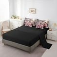 thumbnail image 6 of Feelyou Kawaii Couple Cat Twin Bedding Sets 7-Piece, Cute Kitten Lover Bedding Comforter Set, Teens Kids Boys Girls Reversible Sheet Sets, Luxury Bedroom Decor, 6 of 9