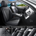 thumbnail image 6 of Front Seat Covers Fit for Saturn Vue 2001-2010,Breathable Faux Leather Front Car Seat Covers,Waterproof Anti-Slip Wear-Resistant & Easy to Clean Automotive Seat Covers (Black, Front Seat), 6 of 7