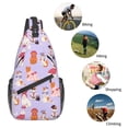 thumbnail image 5 of Lsque Fashionable Cats Pattern Cross Chest Bag Diagonally – Premium Durable Front Chest Sling with Adjustable Padded Strap, High-Capacity Storage, 5 of 8