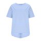thumbnail image 4 of Conjunto de 2 Piezas para las Mujeres Verano Más Tamaño Rayas Pijamas Manga Corta Pantalones Cortos Lado Dividido Ropa de Dormir Trajes, 4 of 9