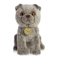 thumbnail image 5 of Peluche Aurora Miyoni Gris Detalle Realista 9 Pulgadas, 5 of 5