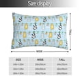 thumbnail image 2 of Rateoe Cartoon Cat Pattern Decorative Pillow Case,Throw Pillow Covers,Plush Pillow Cover,Soft Pillow Case,Velvet Pillow Case-14"x20", 2 of 6