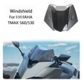 thumbnail image 2 of zuzengstory For Yamaha TMAX 530 560 2017-2021 Motorcycle Front Windshield Sport Wind Shield Deflector, 2 of 3