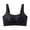 Black, variant on Bras for Women Custom Fit Full Coverage Comfort Everyday Wireless Bra Womens Seamless Jelly Bras 1 PC