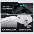 thumbnail image 4 of Mouse Gamer Inalámbrico BLOOSOM M7pro Paw3395 RGB 26000dpi Blanco, 4 of 4