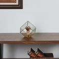 thumbnail image 2 of Danya B Cube Brass/Glass Terrarium, 2 of 5