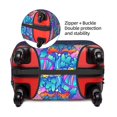 thumbnail image 4 of Kll Colorful Mushrooms Luggage Cover Suitcase Cover Suitcase Protector-Small, 4 of 8