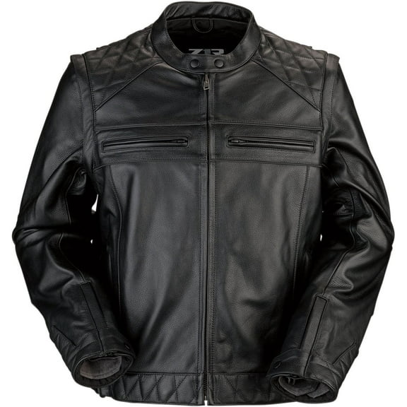 Z1R Ordinance 3 in 1 Mens Leather Jacket Black MD