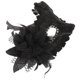 thumbnail image 2 of Halloween Lace Half Face Mask Mask Mask Maskerade Mask Supplies de fiestas, 2 of 6